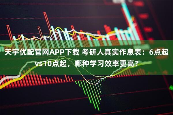 天宇优配官网APP下载 考研人真实作息表：6点起vs10点起，哪种学习效率更高？
